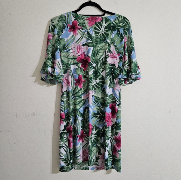 Cappagallo Tropical Dress - Picture 2 of 5